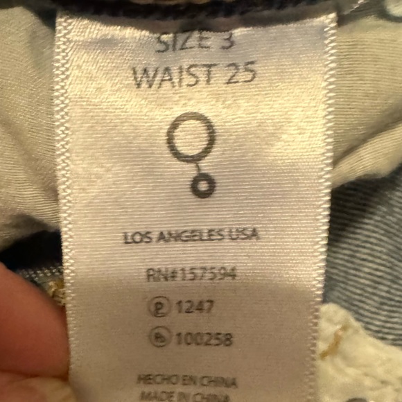 Insane Gene BOUTIQUE HI RISE DISTRESSED SKINNY ANKLE JEANS - Picture 7 of 8